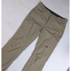 Eddie Bauer First Ascent Guide Pro Pants Mens 34x32 Tan Hiking Technical Stretch